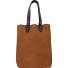  Rugged Suede Shopper Bag Leather 39 cm Variant saddle brown
