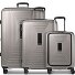  Essentials 14 4 wheels Suitcase set 3-piece Expandable Variant coffee grey metallic
