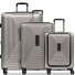  Essentials 14 4 wheels Suitcase set 3-piece with expansion pleat Variant coffee grey metallic