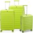 B-Flying Move 4 wheels Suitcase set 3-piece with expansion pleat Variant cyber lime  B-Flying Move 4 wheels Suitcase set 3-piece with expansion pleat Variant cyber lime