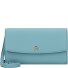  Fashion Clutch purse Genuine Leather 12.5 cm Variant aquamarine blue