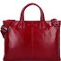  Blue Square briefcase leather 42 cm laptop compartment Variant rot