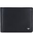  Polo Wallet RFID protection Genuine Leather 12 cm Variant schwarz