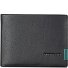  Monaco Wallet RFID protection Genuine Leather 9.5 cm Variant nero