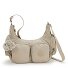 Basic Plus Rikka Shoulder bag S 27 cm Variant signature beige embossed Basic Plus Rikka Shoulder bag S 27 cm Variant signature beige embossed
