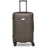  Palermo 4 wheels Trolley M 66 cm Variant dark brown 1