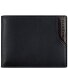 Corso DeLuxe Wallet RFID protection Leather 12.5 cm Variant schwarz