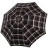  Classic Elegance stick umbrella 91 cm Variant check brown