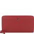  Hanna Wallet RFID protection Leather 18.5 cm Variant rot