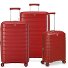 B-Flying Move 4 wheels Suitcase set 3-piece with expansion pleat Variant rot  B-Flying Move 4 wheels Suitcase set 3-piece with expansion pleat Variant rot