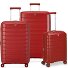  B-Flying Move 4 wheels Suitcase set 3-piece with expansion pleat Variant rot