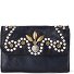  Mirta Wallet Leather 14 cm Variant blu