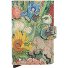 Art credit card case RFID leather 6 cm Variant bouquet  Art credit card case RFID leather 6 cm Variant bouquet