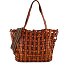  Valeria Shopper Bag Leather 30 cm Variant bronzo-cognac