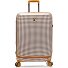  EZ Fashion 4 wheels Trolley M 66 cm with expansion pleat Variant brown houndstooth