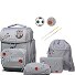  Anna Maria Damm x Ergolite School bag set 6-piece Variant grey