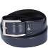  Business belt leather Variant marine | 95 cm