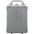  Aluminum Vertical Briefcase 24 cm laptop compartment Variant platinum