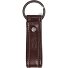  Wood Keychain Leather 2.5 cm Variant brown