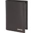  Leather Wallet RFID protection Genuine Leather 10 cm Variant braun-pure 2.0metal square