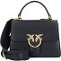 Love One One Handbag Leather 20 cm Variant black Love One One Handbag Leather 20 cm Variant black