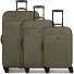  Sevilla 2.0 4 wheels Suitcase set 3-piece Variant olive