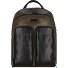 Blue Square Revamp backpack RFID leather 39 cm laptop compartment Variant greenblack Blue Square Revamp backpack RFID leather 39 cm laptop compartment Variant greenblack