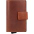  Birkenfeld c-three Credit card case RFID protection Leather 6.5 cm Variant cognac