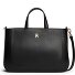  TH Glam Shopper Bag Leather 32 cm Variant black