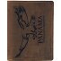  Vintage eagle wallet leather 9.5 cm Variant braun
