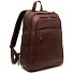  Wax Pull Up Business backpack Leather 39 cm Laptop compartment Variant brown