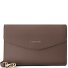  Bologna Leather Clutch shoulder bag leather 23 cm Variant taupe