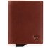  Iron credit card case RFID leather 10 cm Variant marrone