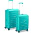  Starlight 3.0 4 wheels Suitcase set 2-piece with expansion pleat Variant mint green