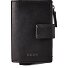  cerratano Wallet RFID protection Leather 10.5 cm Variant black