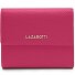  Bologna Leather Wallet Leather 12 cm Variant hot pink