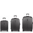  Paradise XP 4 wheels Suitcase set 3-piece with expansion pleat Variant grau