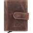  Vintage Wallet RFID protection Leather 10 cm Variant brown