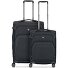 Gateway 4 wheels Suitcase set 2-piece with expansion pleat Variant black Gateway 4 wheels Suitcase set 2-piece with expansion pleat Variant black