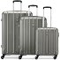  Kinetic 2.0 4 wheels Suitcase set 3-piece with expansion pleat Variant champagne
