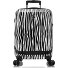  EZ Fashion 4 wheels Cabin trolley S 53 cm with expansion pleat Variant zebra
