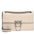  Love One Shoulder Bag Leather 26 cm Variant bianco seta-matt silver