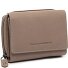  Zelan Wallet RFID protection Leather 12 cm Variant taupe