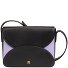 Shoulder bag Leather 21 cm Variant black lavender Shoulder bag Leather 21 cm Variant black lavender