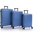  Zen 4 wheels Suitcase set 3-piece with expansion pleat Variant royal blue