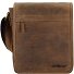  Vintage shoulder bag leather 23 cm Variant braun