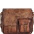  Mascu & Line shoulder bag leather 30 cm Variant braun