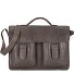  Nature briefcase leather 40 cm Variant grey