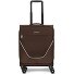  taska 4 Roll Cabin Trolley S 55 cm with Expanding Pleat Variant coffee