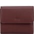  Arva Wallet RFID protection Genuine Leather 12 cm Variant wine